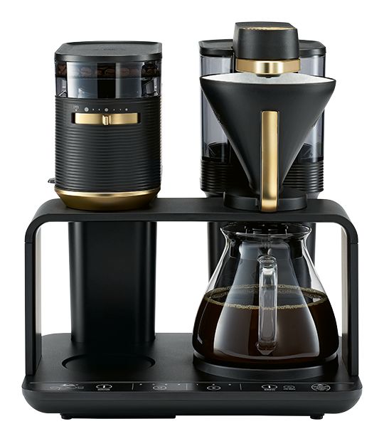 1024-04 Epos 8 Tassen Filterkaffeemaschine 1,0 l  (Schwarz, Gold) 
