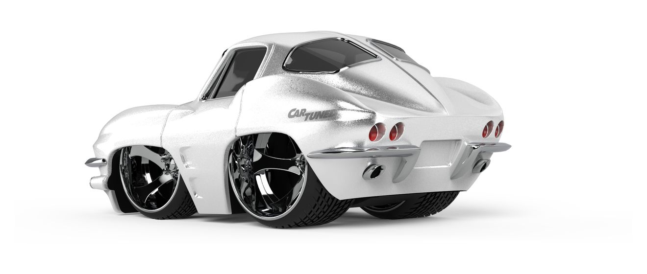 CarTuned Series 2 - 1963 Chevy Corvette Stingray (Muscle Car) 