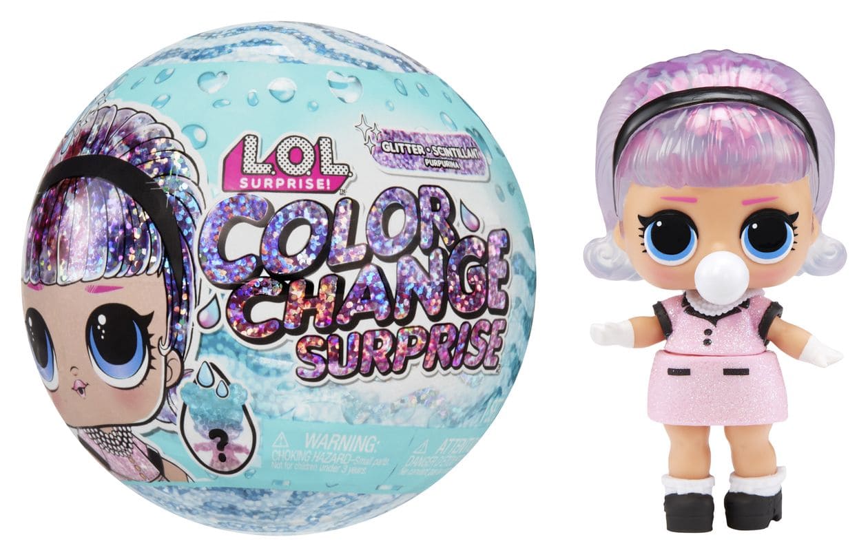 L.O.L. Surprise! Glitter Color Change Doll Asst in PDQ 