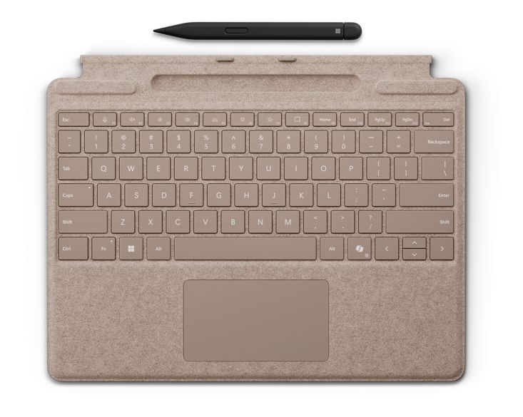 Pro Keyboard mit Slim Pen für Microsoft Surface Pro 10; Surface Pro 9; Surface Pro 8; Surface Pro X (Dune) 