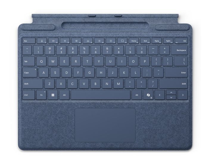 Pro Keyboard mit Stiftaufbewahrung für Microsoft Surface Pro (11 Edition); Surface Pro 10; Surface Pro 9; Surface Pro 8 (Sapphire) 