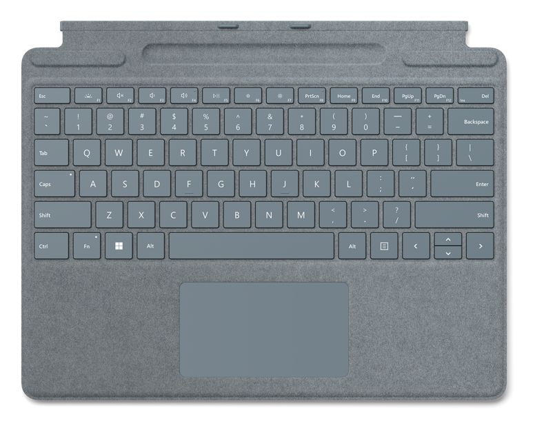 Signature Keyboard für Microsoft Surface Pro 8 Surface Pro X (Blau) 