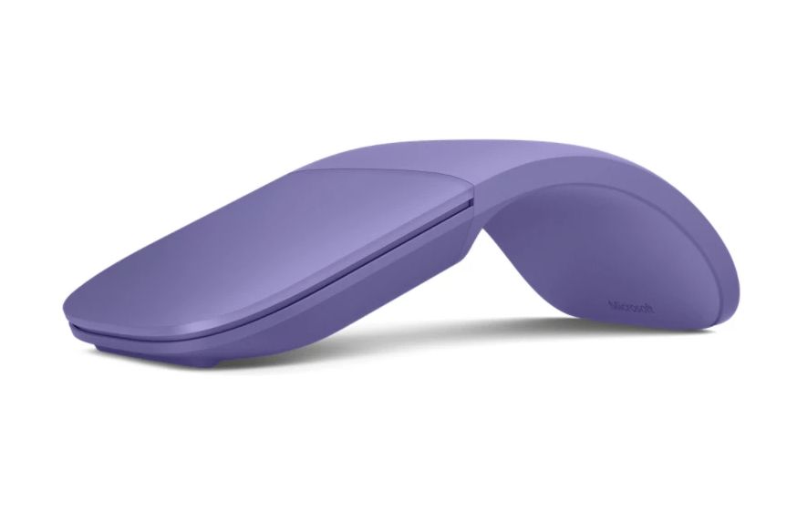 Surface Arc Mouse 1000 DPI Büro Maus BlueTrack  (Violett) 