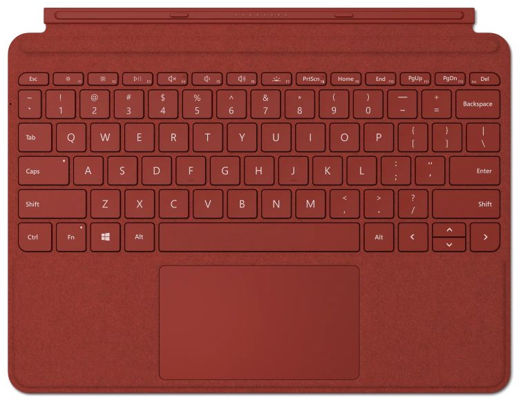 Type Cover für Microsoft Surface Go 2 Surface Go (Poppy Red) 