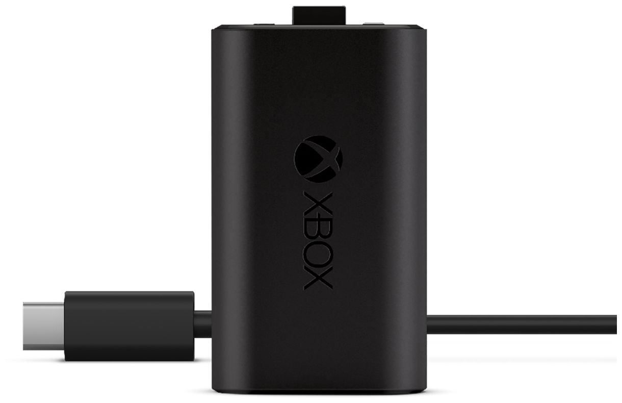 Xbox One Play & Charge Kit Xbox One Kabelgebunden (Schwarz) 