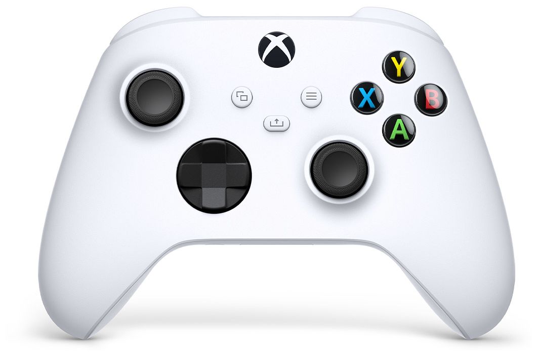 Xbox Wireless Controller Analog / Digital Gamepad Android, PC, Xbox One, Xbox One S, Xbox One X, Xbox Series S, Xbox Series X, iOS kabelgebunden&kabellos (Weiß) 