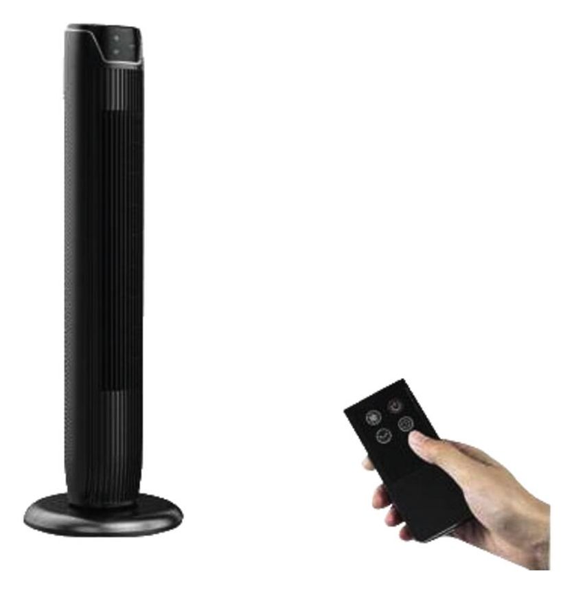 FZ10-17JR 26 m³/h Turmventilator Stand 62 dB  (Schwarz) 