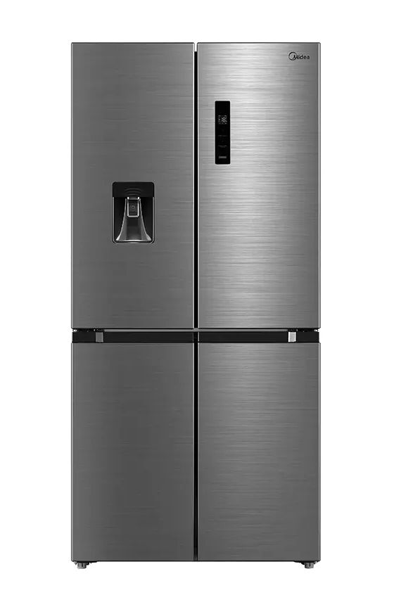 MDRM632FGD46W Side-by-Side Kühl-/ Gefrierkombination 301 l / 169 l 236 kWh NoFrost 1775 mm x 833 mm  (Edelstahl) 