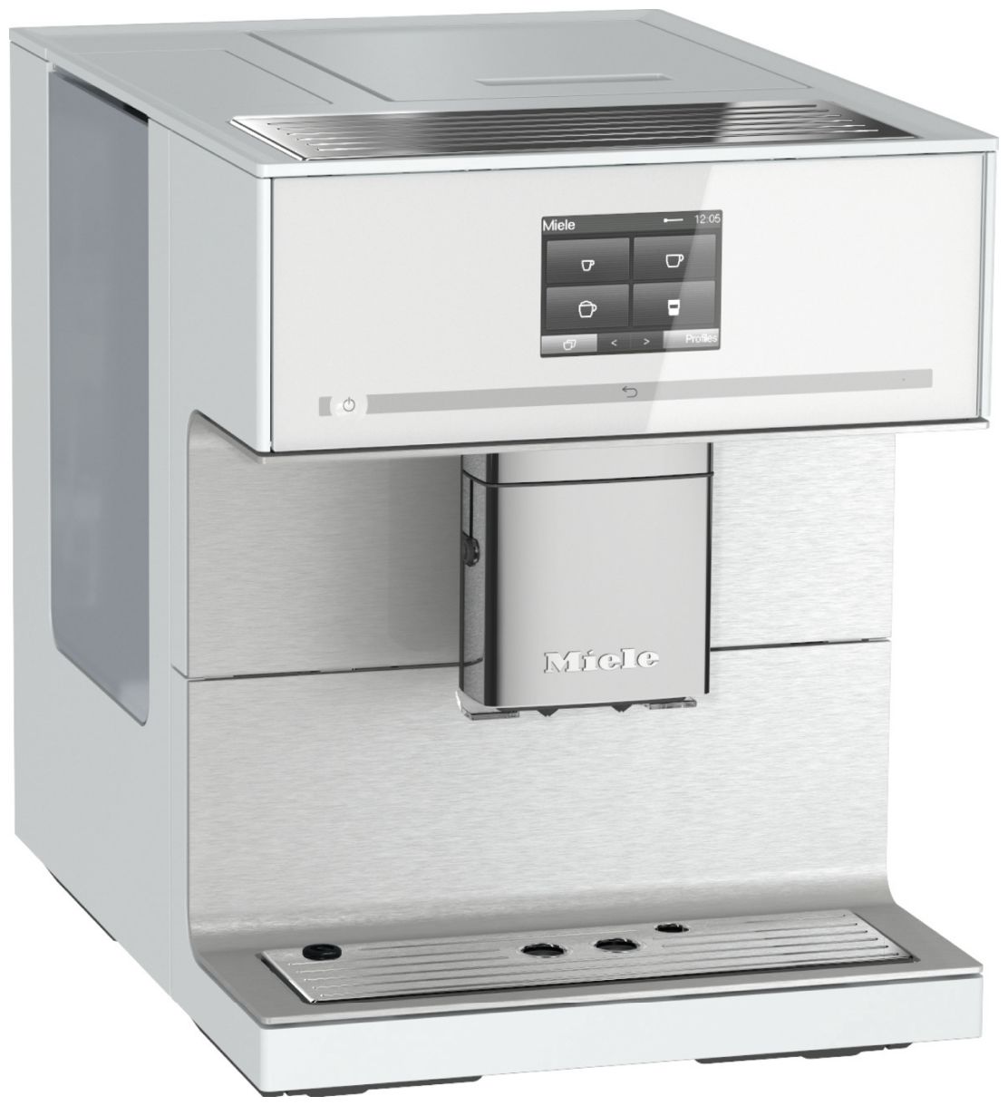 CM7350 CoffeePassion Kaffeevollautomat 2,2 l 500 g AutoClean (Silber, Weiß) 