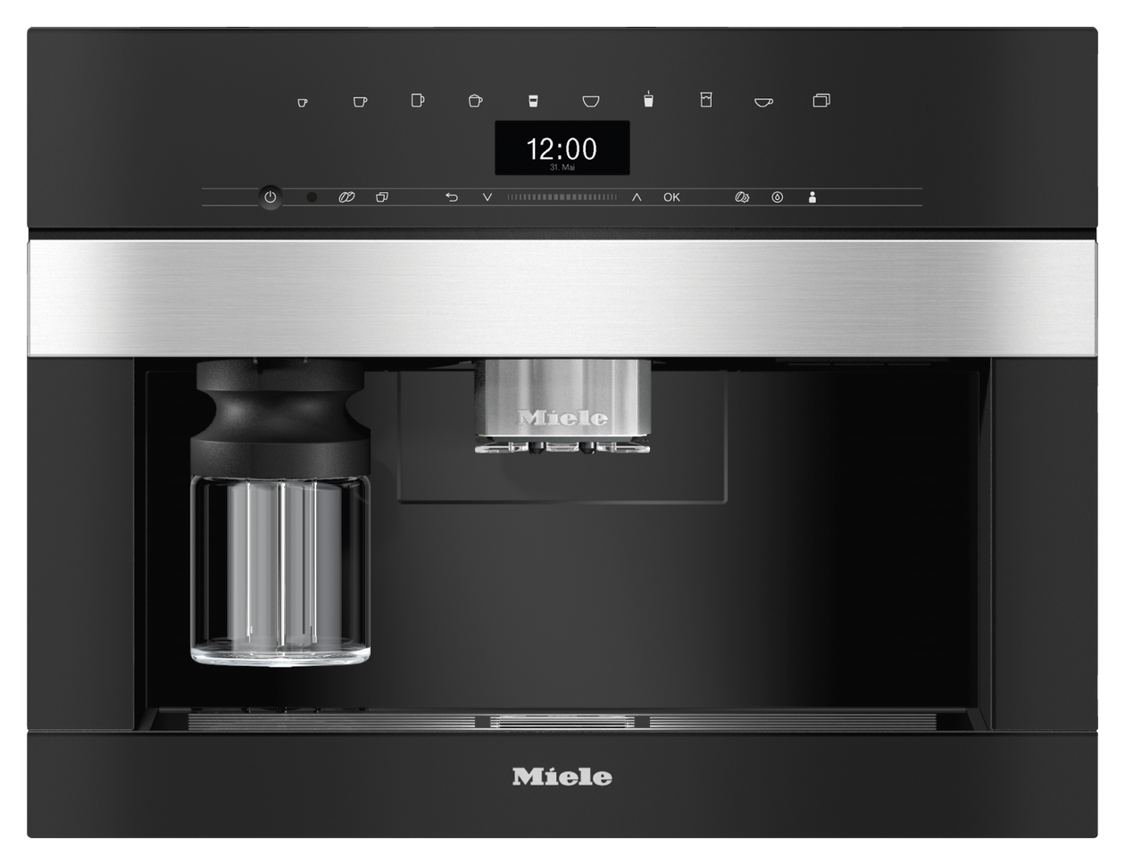 CVA7440 Kaffeevollautomat 2,7 l 600 g (Schwarz, Edelstahl) 
