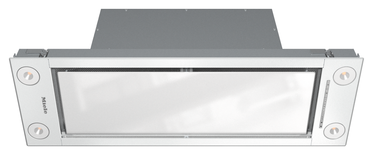 DA2698 Abluft/Umluft Dunstabzugshaube/Esse Einbau 88 cm (Weiß) 
