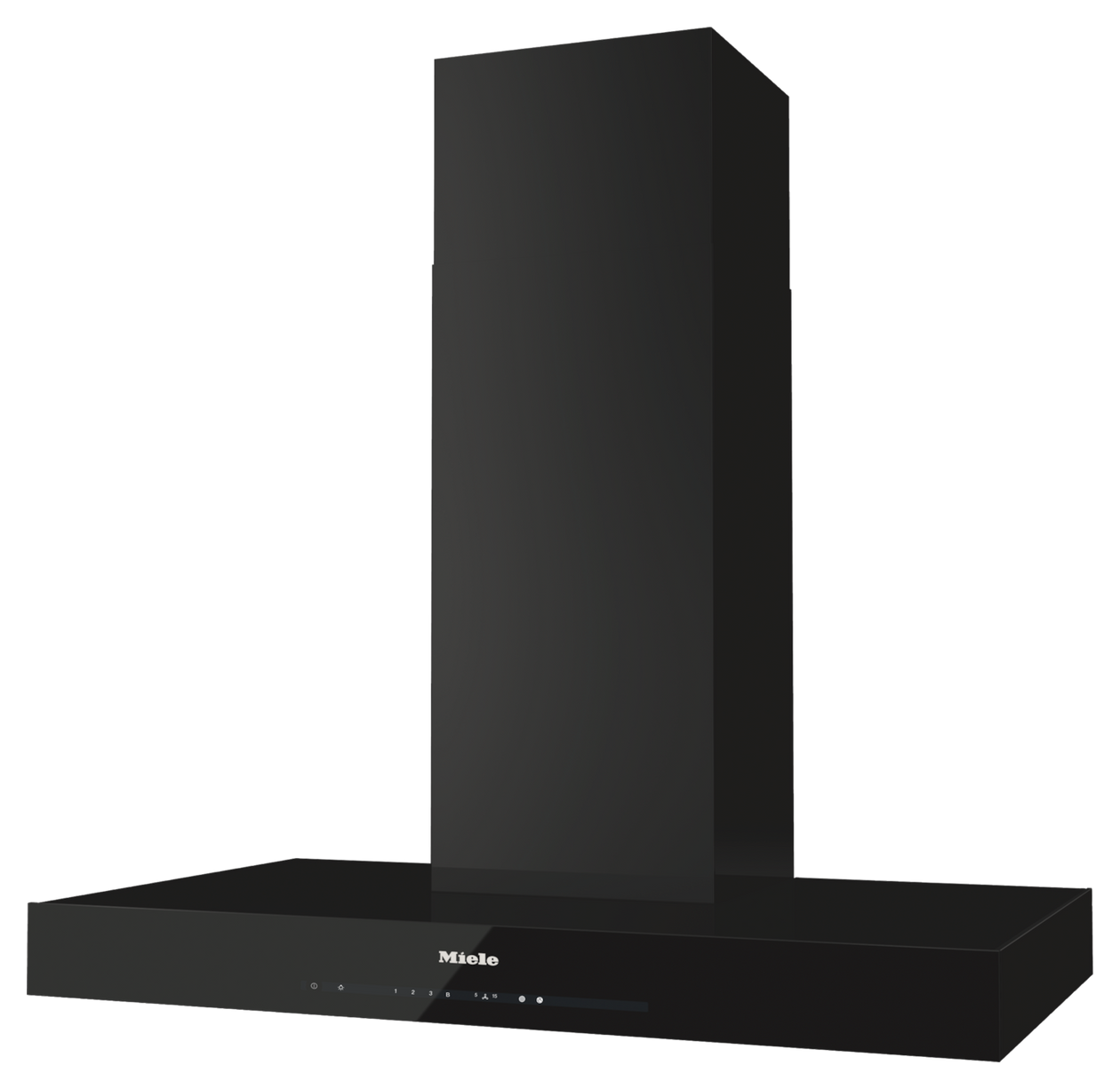DA6698W Puristic Edition 6000 Abluft/Umluft Dunstabzugshaube/Esse Wand 90 cm (Schwarz) 