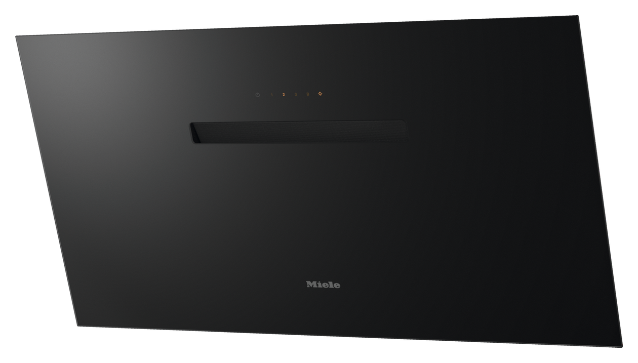 DAH1950 Active Abluft/Umluft Dunstabzugshaube/Esse Wand 90 cm (Schwarz) 