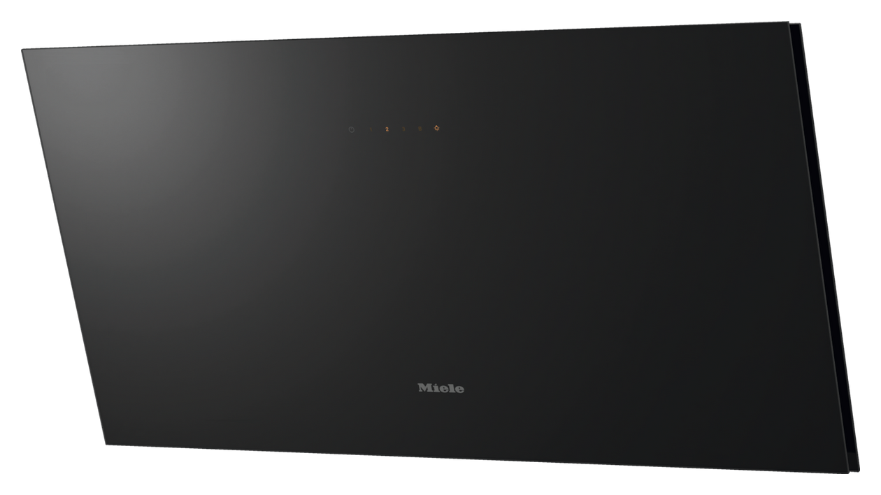 DAH2960 Escala Abluft/Umluft Dunstabzugshaube/Esse Wand 90 cm (Schwarz) 