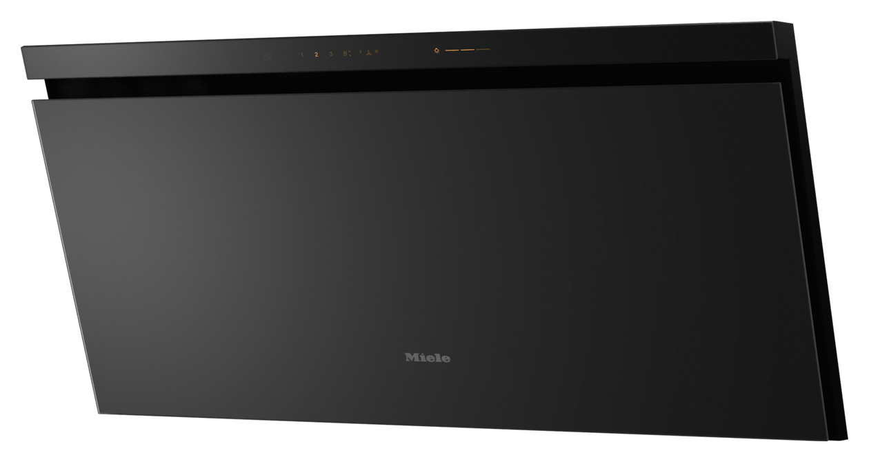 DAH4970 Sienna Abluft/Umluft Dunstabzugshaube/Esse Wand 90 cm (Schwarz) 