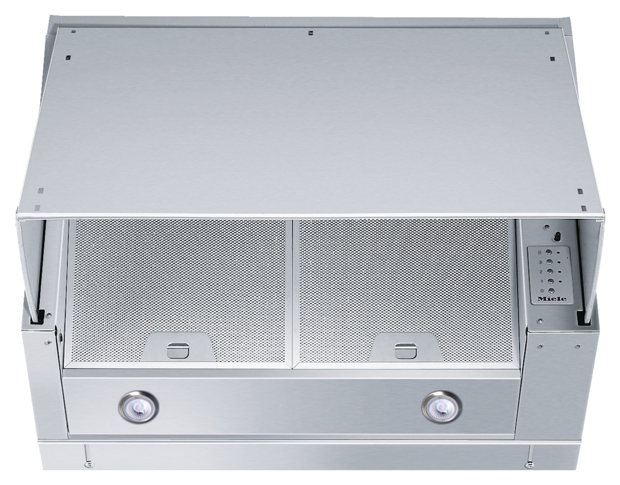 DAZ1620 Abluft/Umluft Dunstabzugshaube/Esse Einbau 60 cm (Edelstahl) 