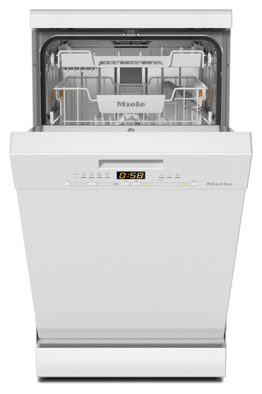 G5540SCSL Active 45 cm Geschirrspüler freistehend Leise 9 Maßgedecke Wärmetauscher & Auto Open 