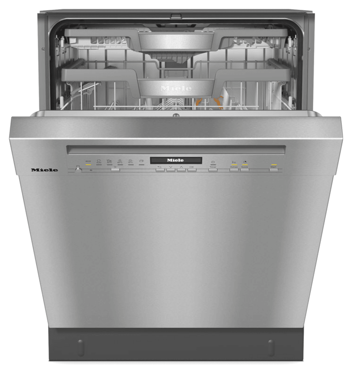 G7233SCU E 60 cm Geschirrspüler unterbaufähig leise 14 Maßgedecke Turbotrocknung (Edelstahl) 