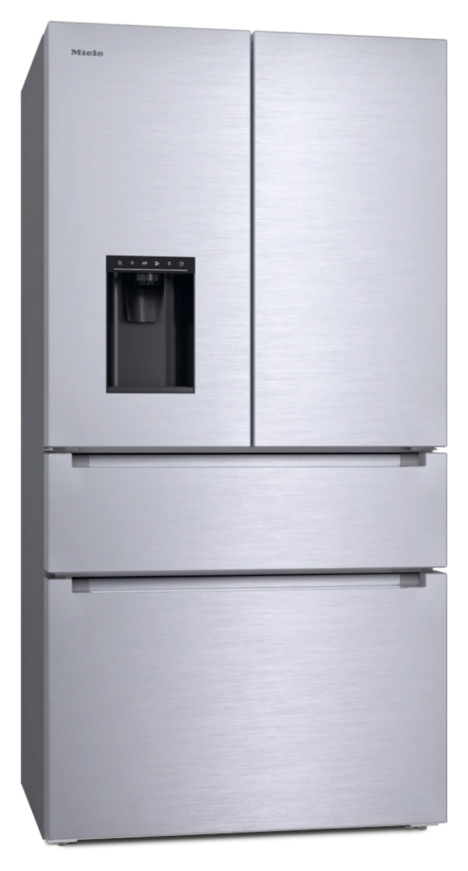 KFFD6765 Side-by-Side Kühl-/ Gefrierkombination French Door 308 l / 230 l 283,61 kWh NoFrost 1805 mm x 906 mm  (Edelstahl) 