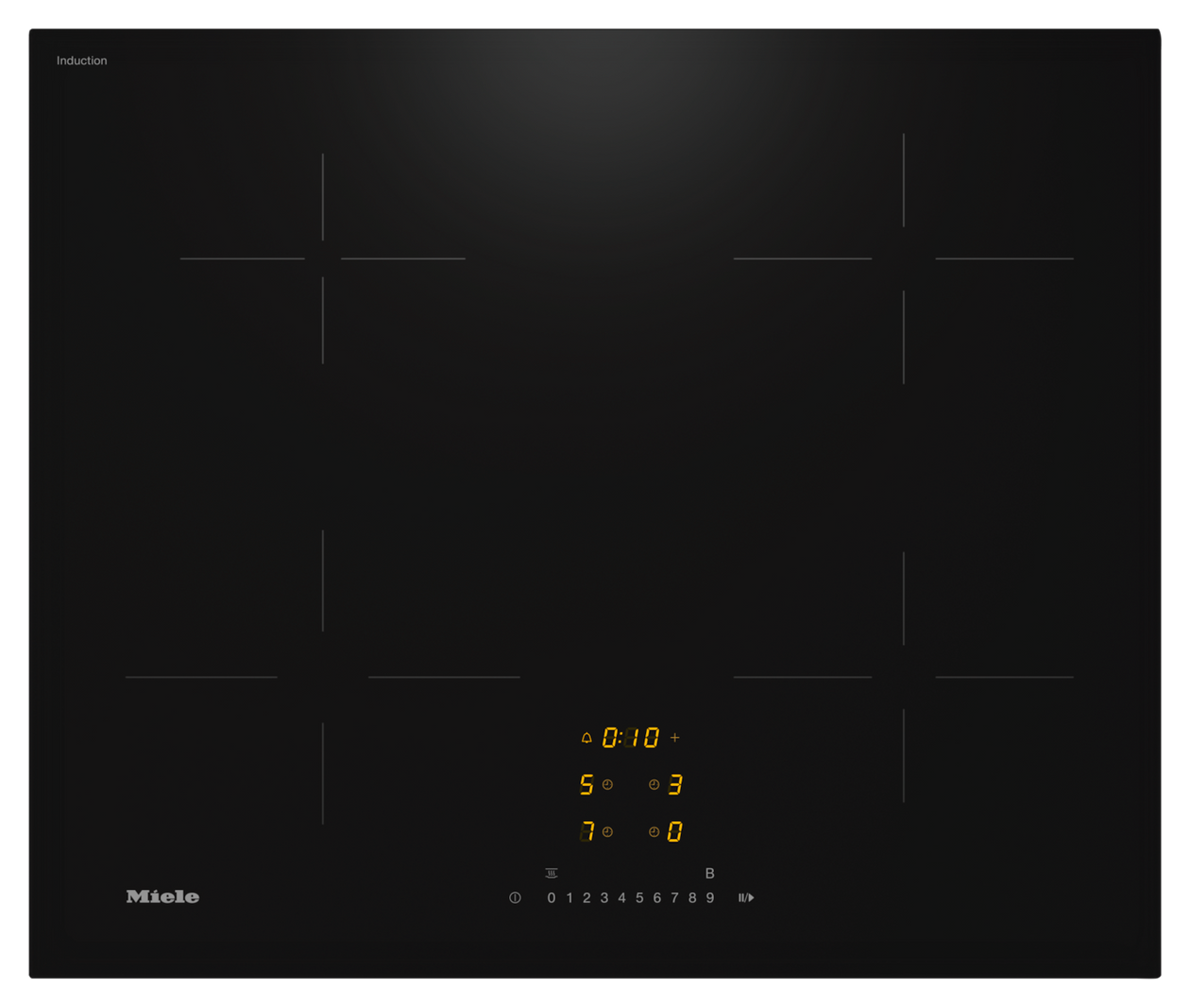 KM7361FL autarkes 60cm Induktions Kochfeld/Herdplatte 4 Zone(n) 