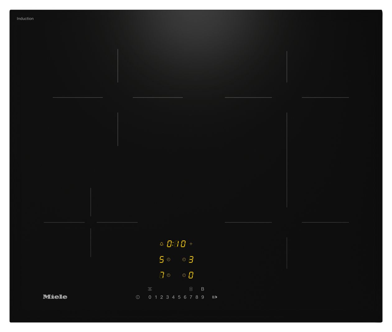 KM7363FL autarkes 62 cm Induktions Kochfeld/Herdplatte 4 Zone(n) 