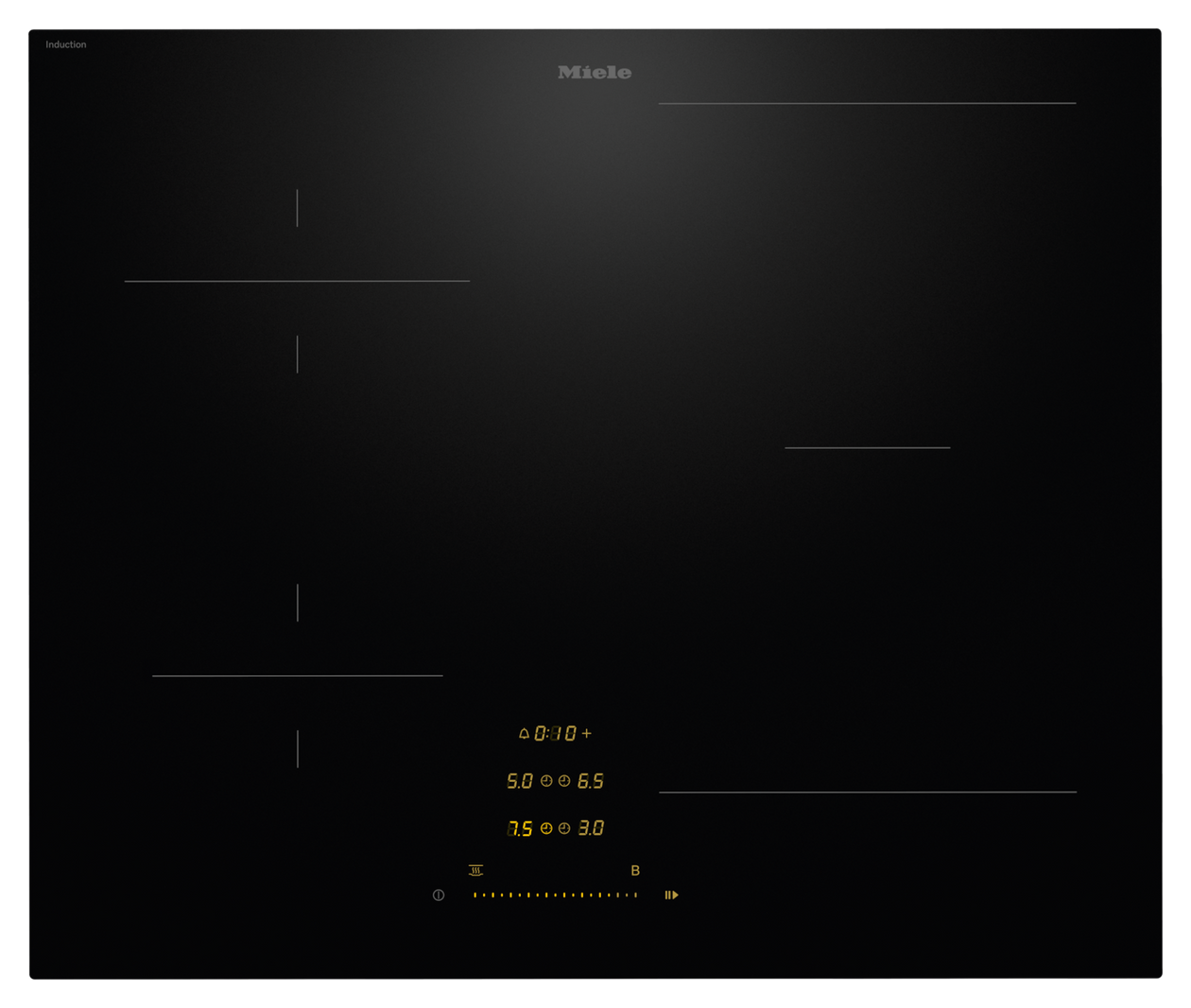 KM8462FL autarkes 62 cm Induktions Kochfeld/Herdplatte 4 Zone(n) 