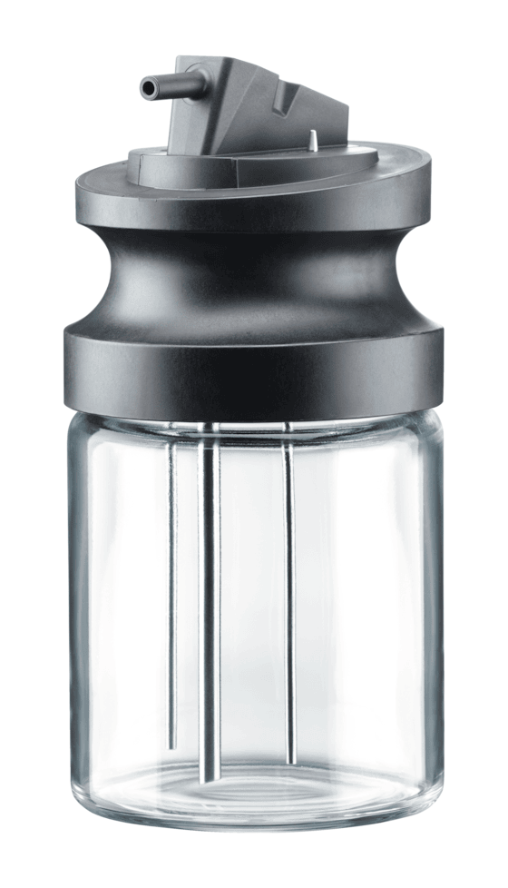 MB-CVA7000  Milchbehälter (Schwarz, Transparent) 