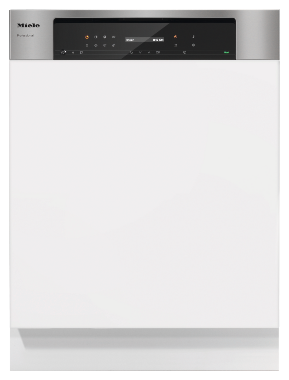 PFD101i 60 cm Geschirrspüler teilintegriert (ohne Front) Leise 13 Maßgedecke aquaStop Funktion 