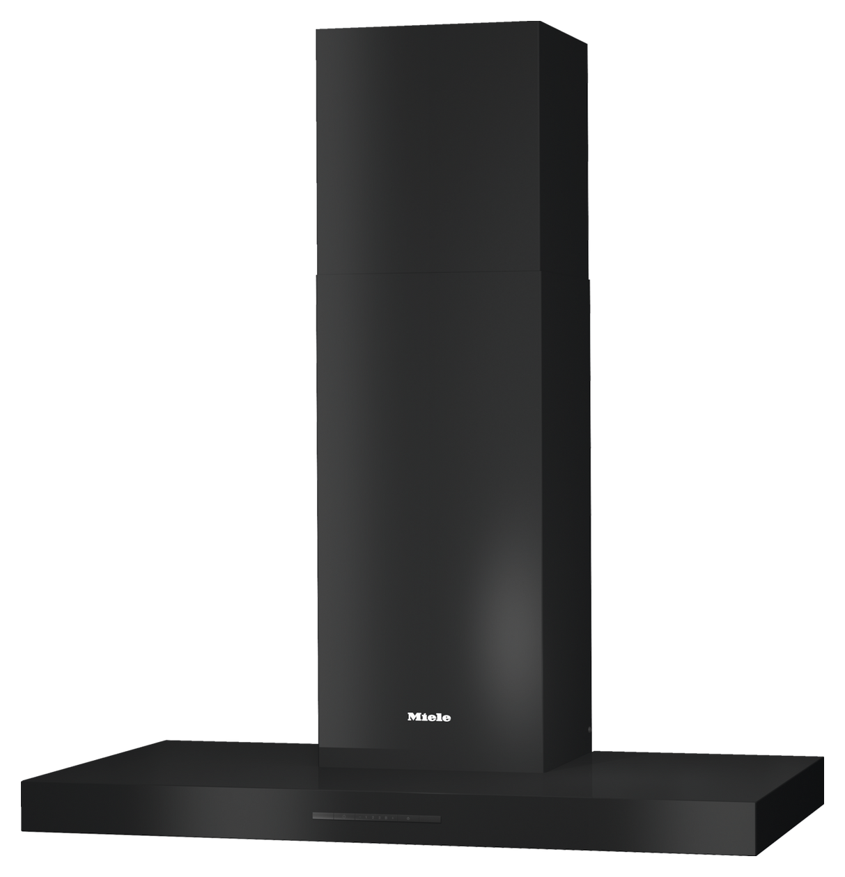 PUR98W Abluft/Umluft Dunstabzugshaube/Esse Wand 90 cm (Schwarz) 