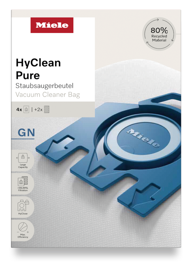 Staubsaugerbeutel HyClean Pure GN 