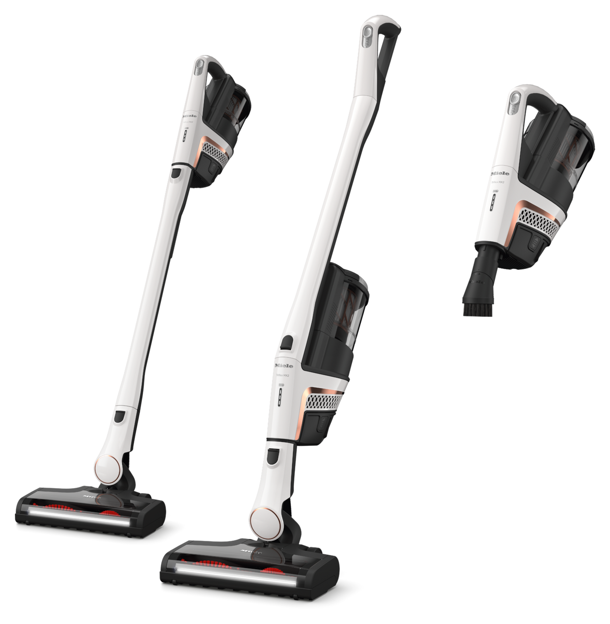 Triflex HX2 Handstaubsauger Beutellos bis 120 min Laufzeit 25,2 V HEPA  (Weiß) 