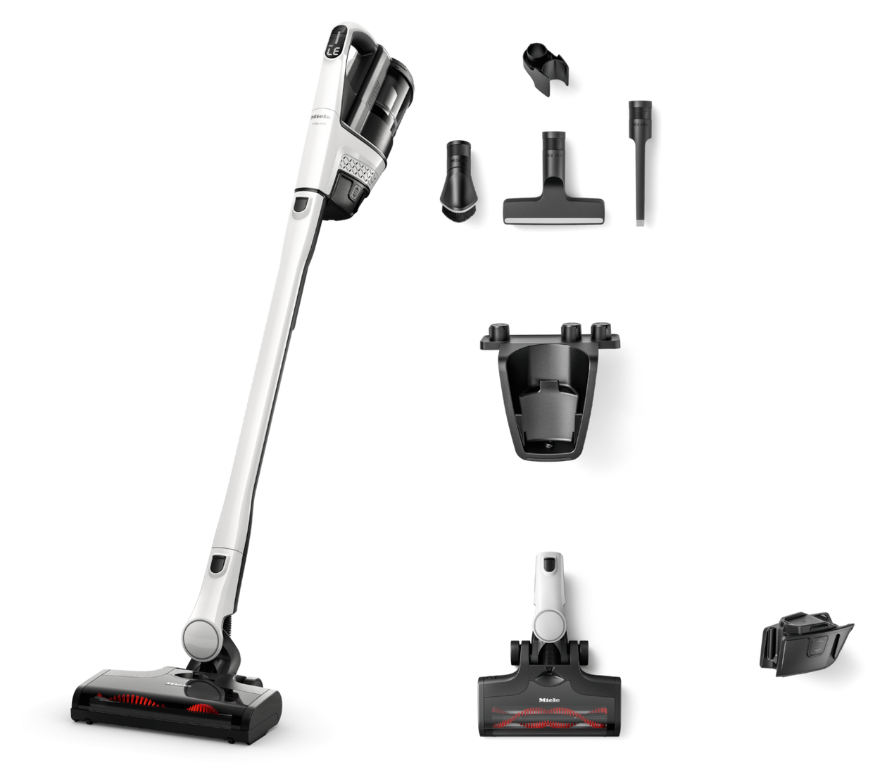 Triflex HX3 Handstaubsauger Beutellos bis 70 min Laufzeit 25,2 V HEPA  (Weiß) 