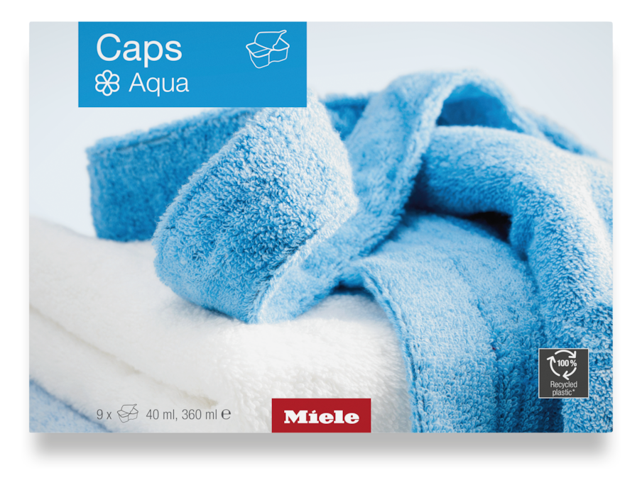 WACSOA0902L Caps Aqua 9er Pack Weichspüler für frischen Wäscheduft 