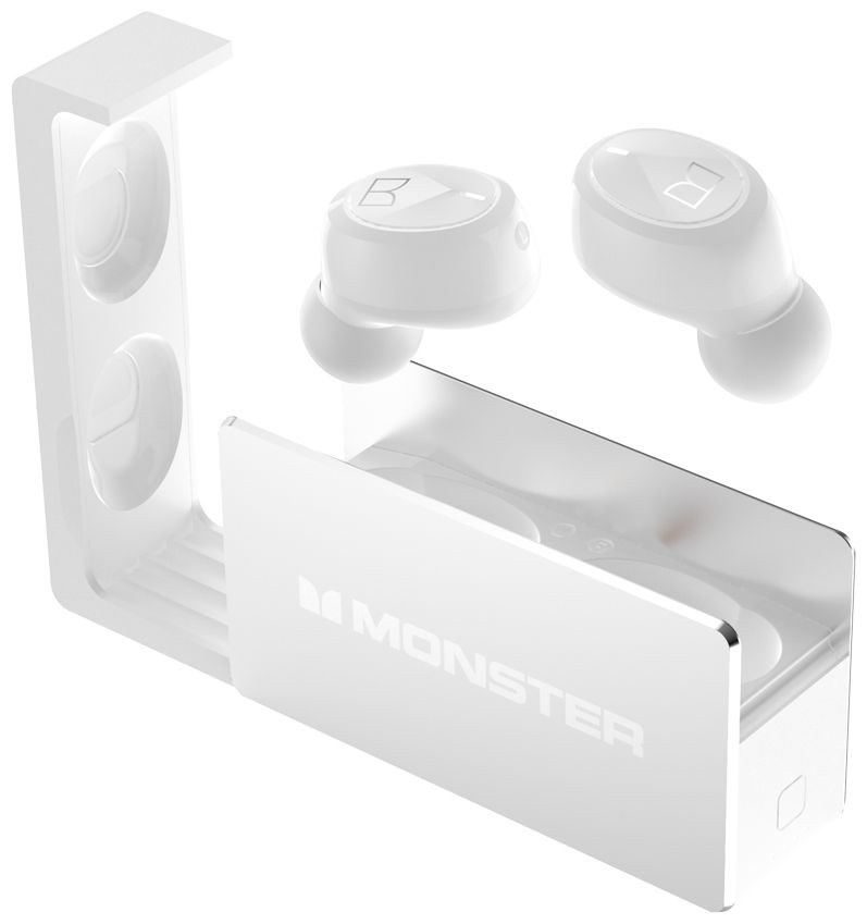Clarity 510 In-Ear Bluetooth Kopfhörer Kabellos TWS 20 h Laufzeit IPX4 (Schwarz, Silber) 