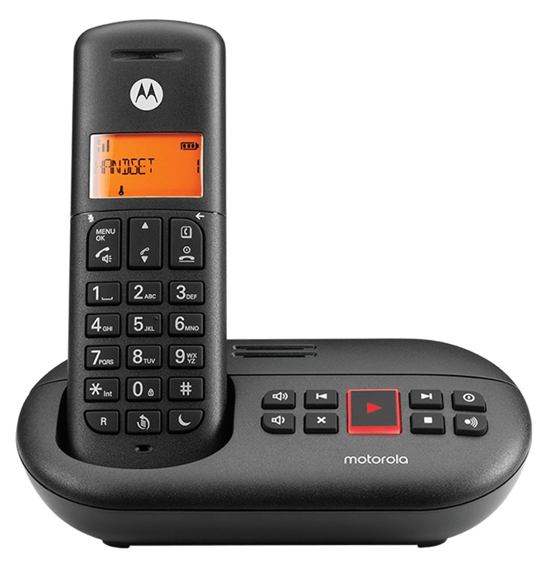 E211 DECT-Telefon  (Schwarz) 