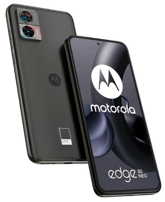 Edge 30 Neo 5G Smartphone 16 cm (6.3 Zoll) 256 GB 2,2 GHz Android 64 MP Dual Kamera Dual Sim (Black Onyx) 