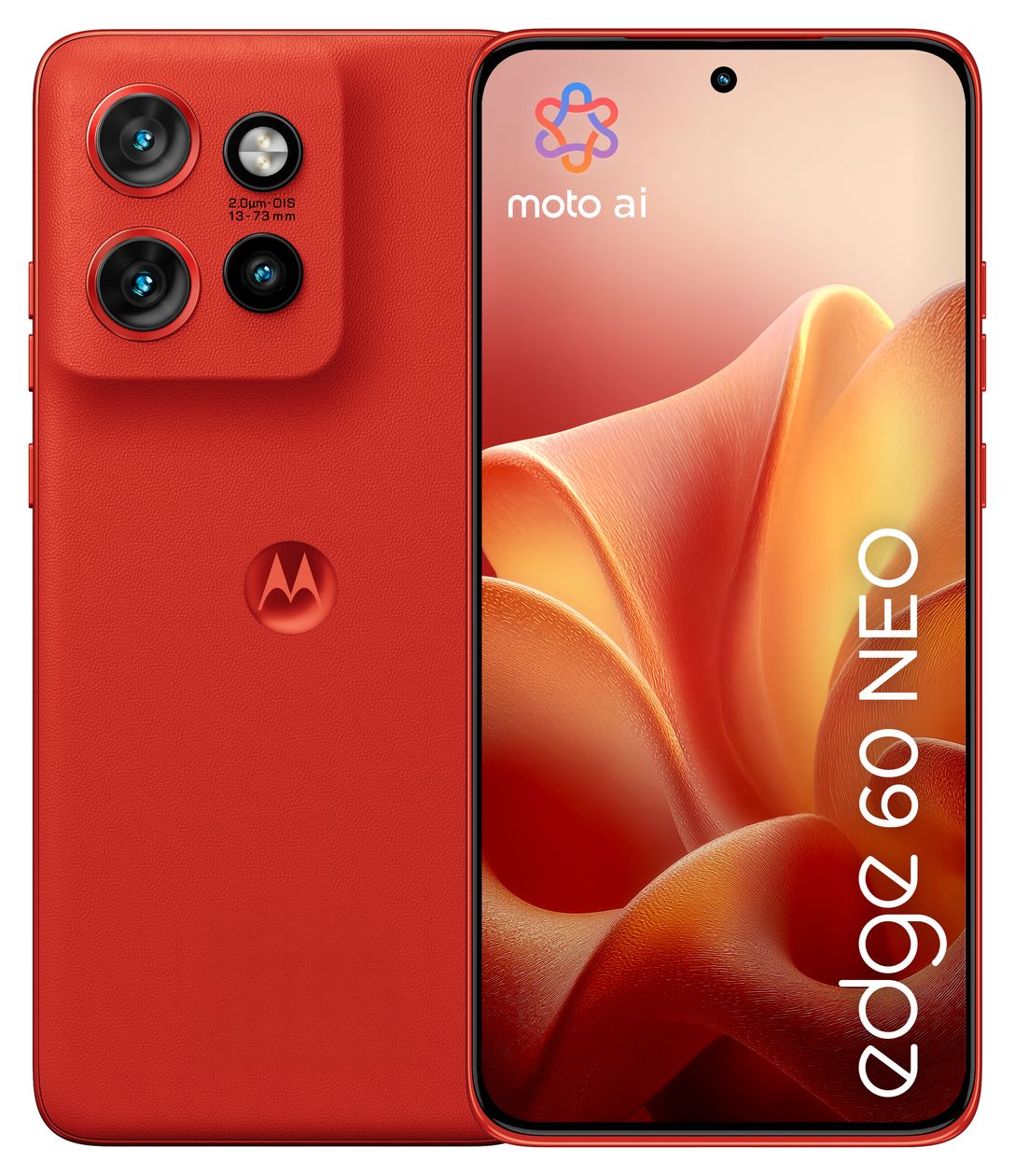 Edge 60 Neo 256 GB 5G Smartphone 16,1 cm (6.36 Zoll) Android 50 MP Dreifach Kamera Dual Sim WiFi 6E (PANTONE Poinciana) 