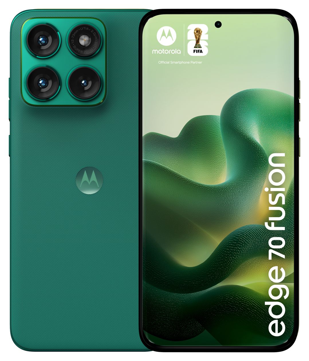 Edge 70 Fusion 256 GB 5G Smartphone 17,2 cm (6.78") 2,5 GHz Android 50 MP Dual Kamera Dual Sim WiFi 6E (PANTONE Sporting Green) 