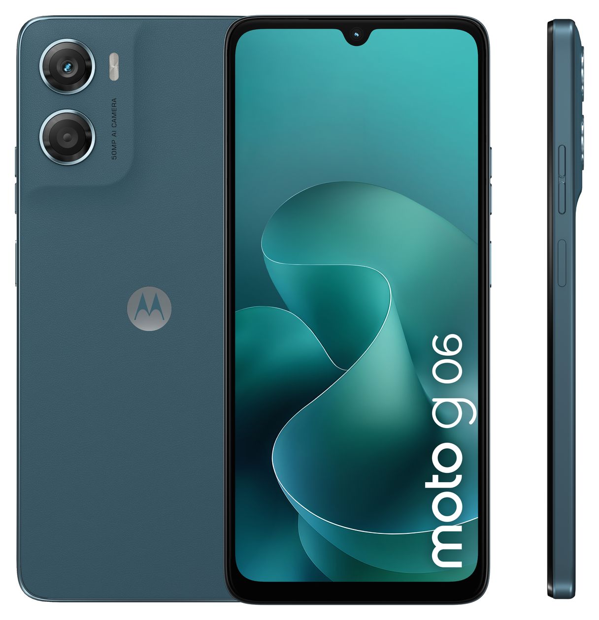 Moto g06 256 GB 4G Smartphone 17,5 cm (6.88") 1,7 GHz Android 50 MP Einzelne Kamera Kamera Dual Sim WiFi 5 (Tapestry) 