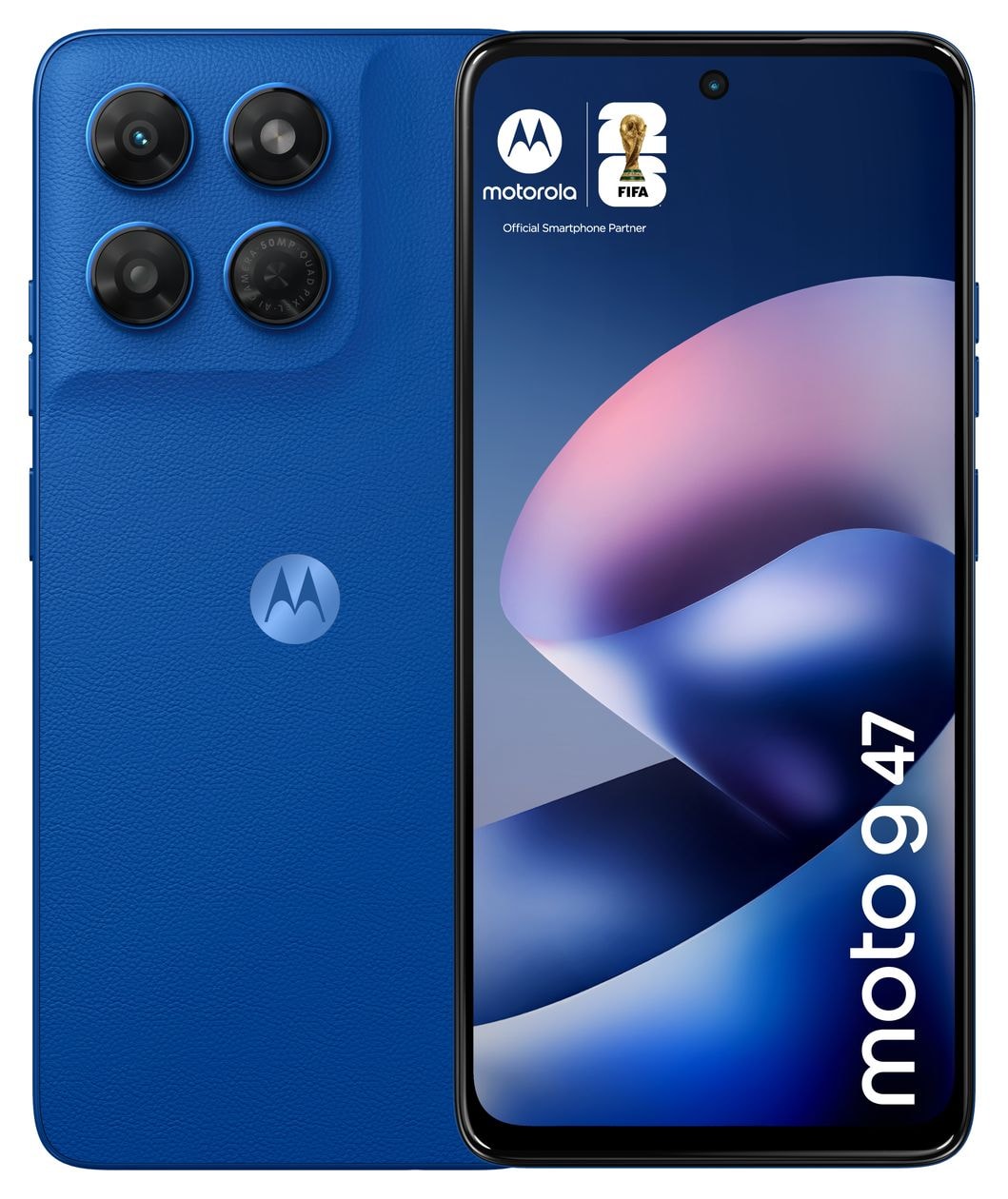Moto g47 128 GB 5G Smartphone 16,9 cm (6.67 Zoll) Android 108 MP Dual Kamera Dual Sim WiFi 5 (PANTONE Nautical Blue) 
