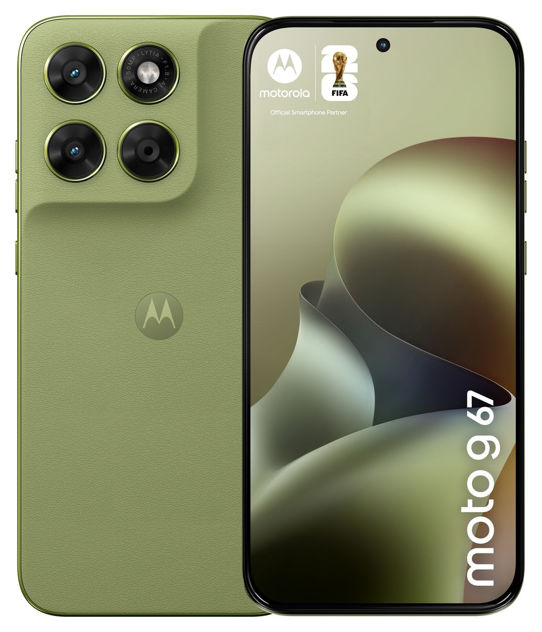 Moto g67 256 GB 5G Smartphone 17,3 cm (6.8 Zoll) 2,4 GHz Android 50 MP Dual Kamera Dual Sim WiFi 5 (PANTONE Nile) 