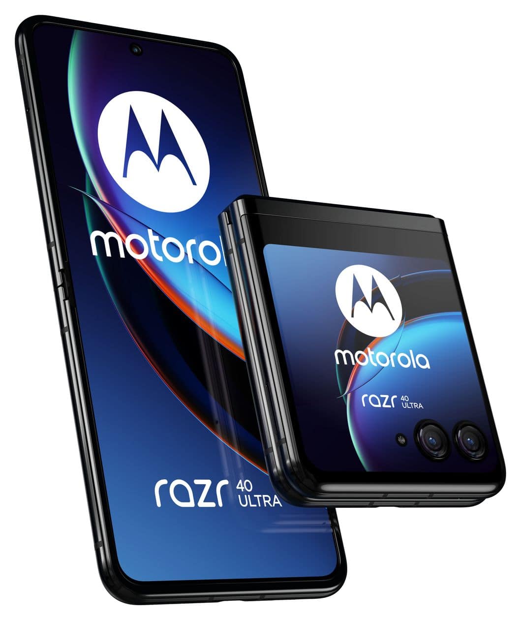 RAZR 40 Ultra 256 GB 5G Smartphone 17,5 cm (6.9 Zoll) Android 12 MP Dual Kamera Dual Sim (Infinite Black) 