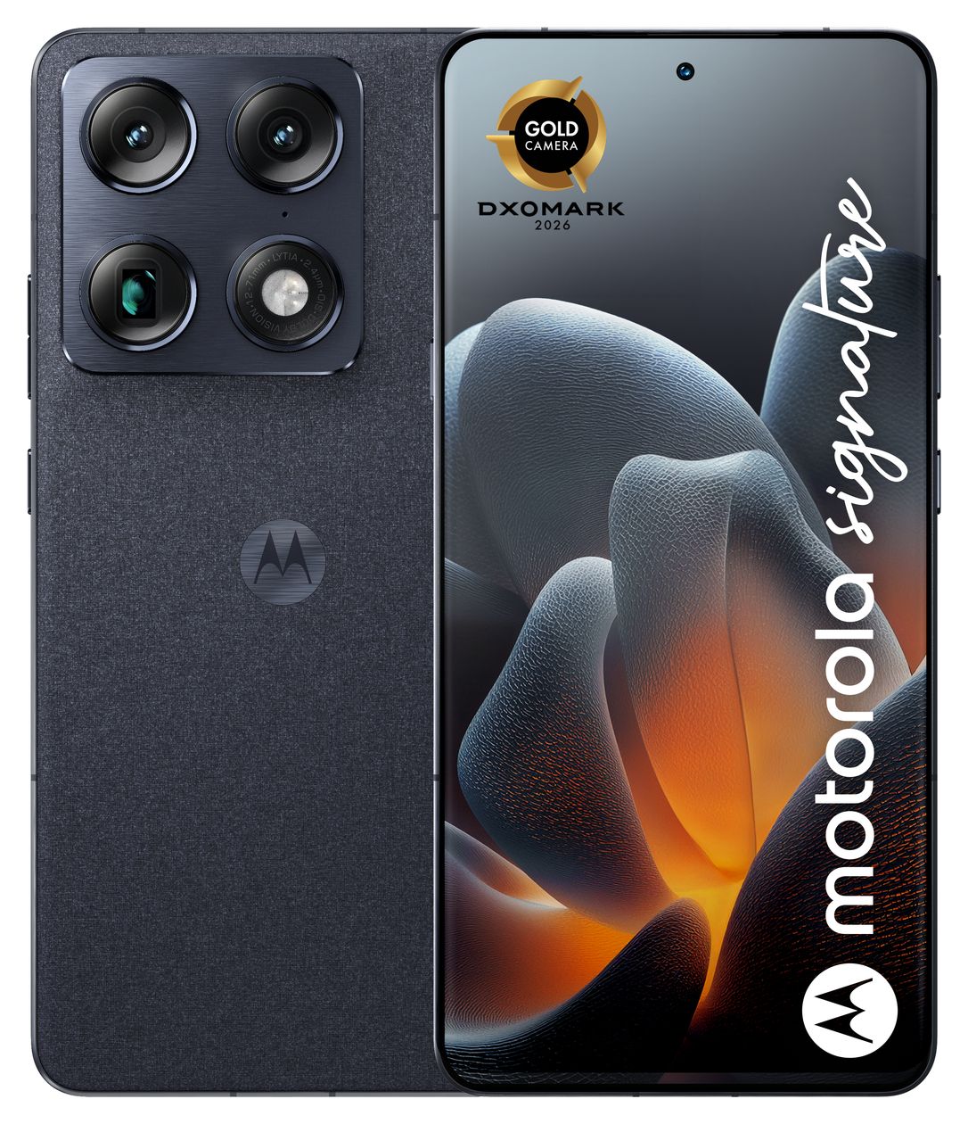 Signature 512 GB 5G Smartphone 17,2 cm (6.78") 3,8 GHz Android 50 MP Dreifach Kamera Dual Sim WiFi 7 (PANTONE Carbon) 