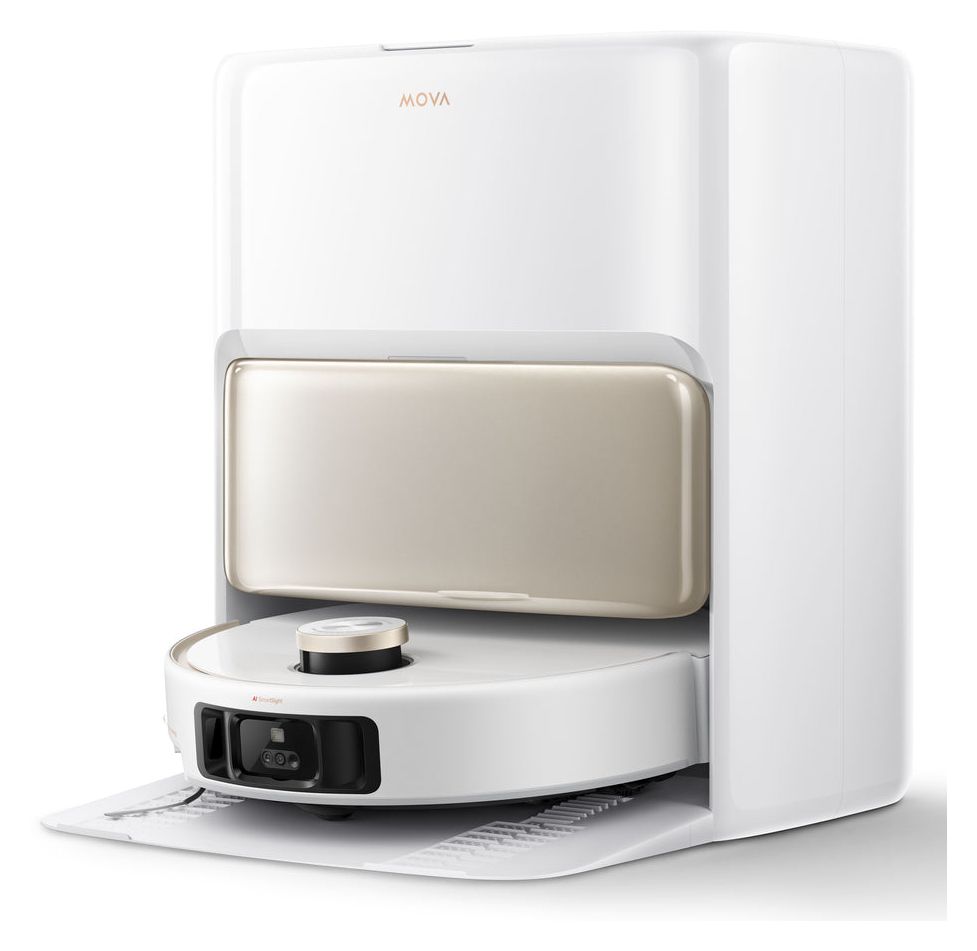Mova V50 Ultra Complete Saugroboter nass/trocken 24000 Pascal Leistung  (Weiß) 