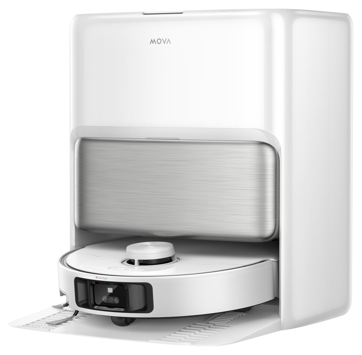 P70 Pro Ultra Saugroboter nass/trocken 30000 Pascal Leistung  (Weiß, Edelstahl) 