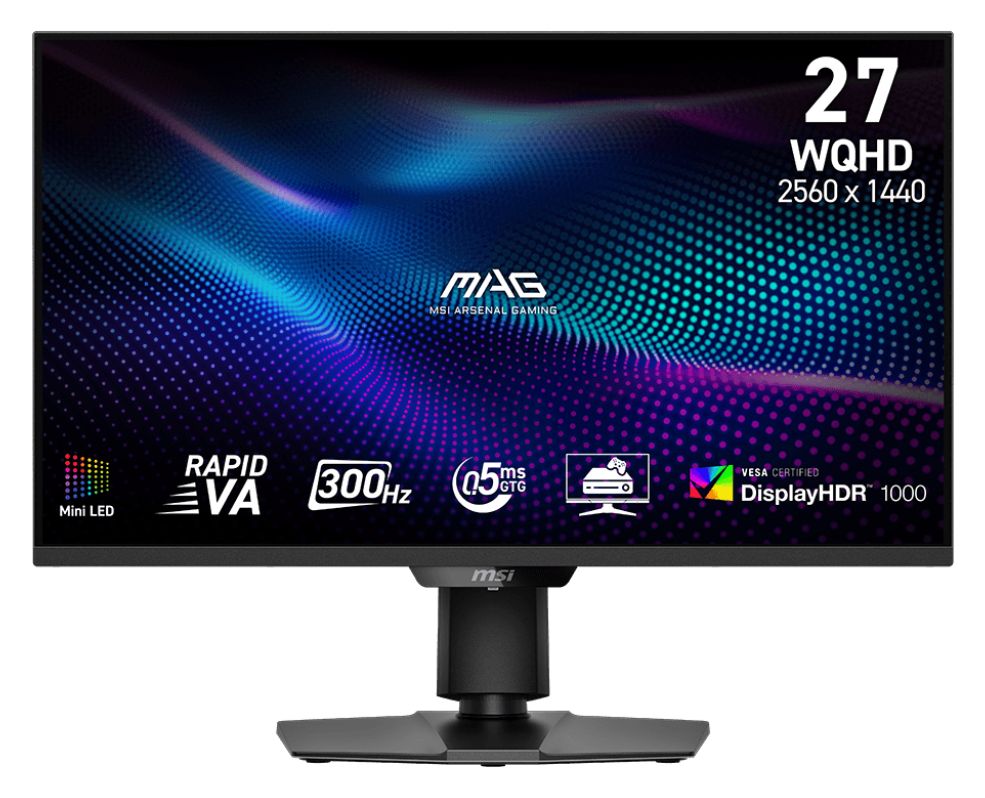MAG 274QPFDE X30MV Quad HD Monitor 68,6 cm (27 Zoll) 16:9 0,5 ms 400 cd/m²  (Schwarz) 