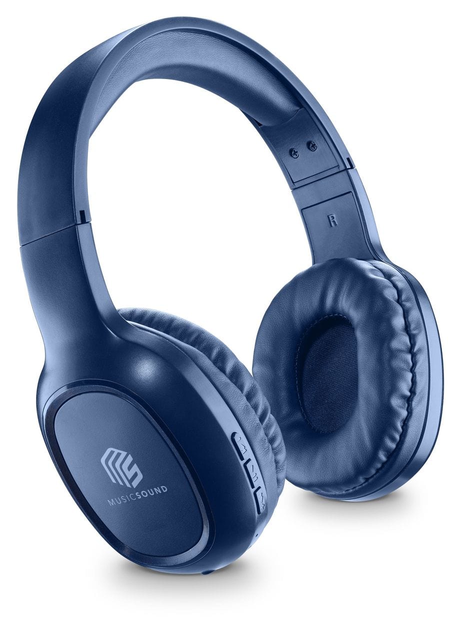 Basic Bluetooth Kopfhörer kabellos  (Blau) 