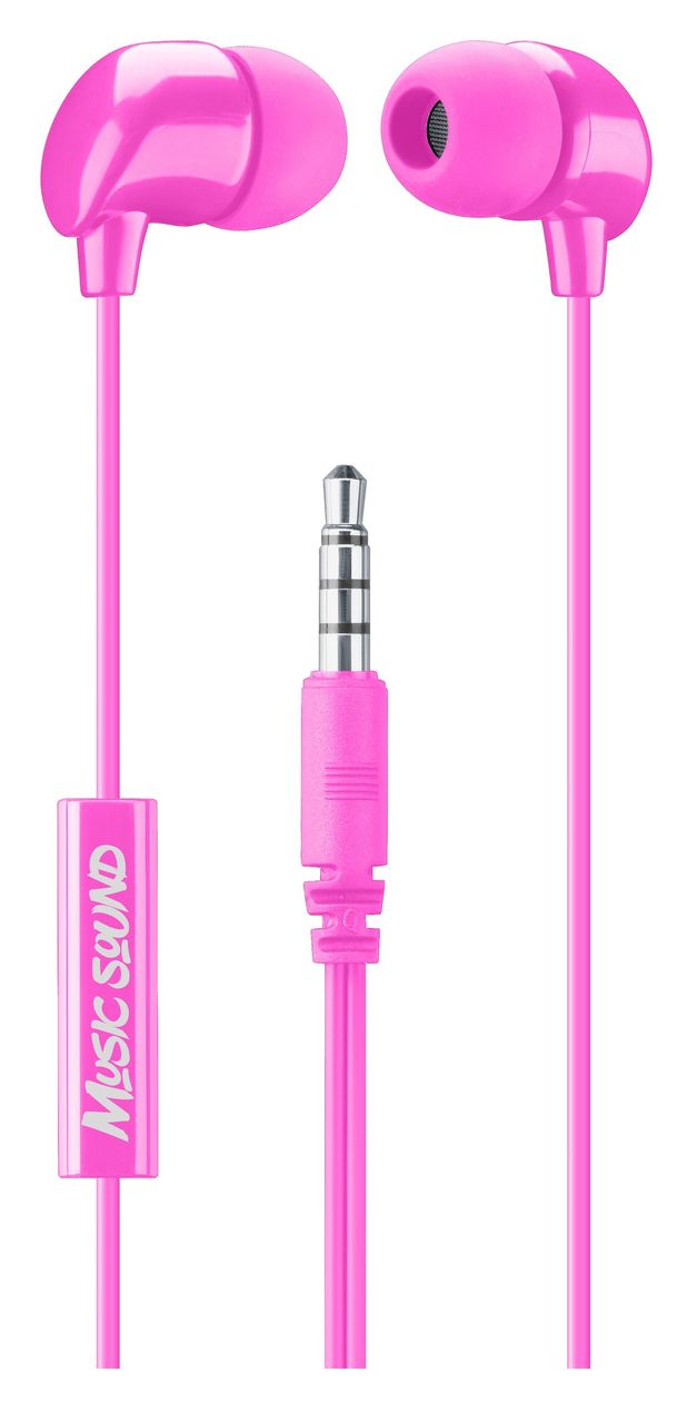 Color In-Ear Kopfhörer Kabelgebunden  (Pink) 