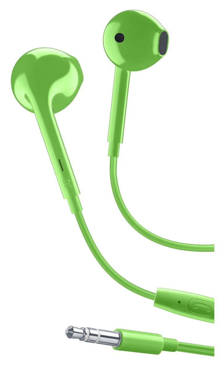 Color In-Ear Kopfhörer Kabelgebunden  (Grün) 