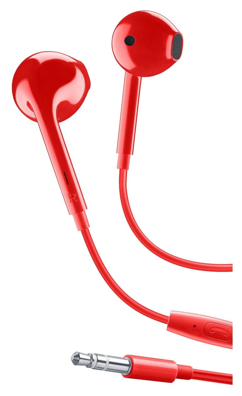 Color In-Ear Kopfhörer Kabelgebunden  (Rot) 